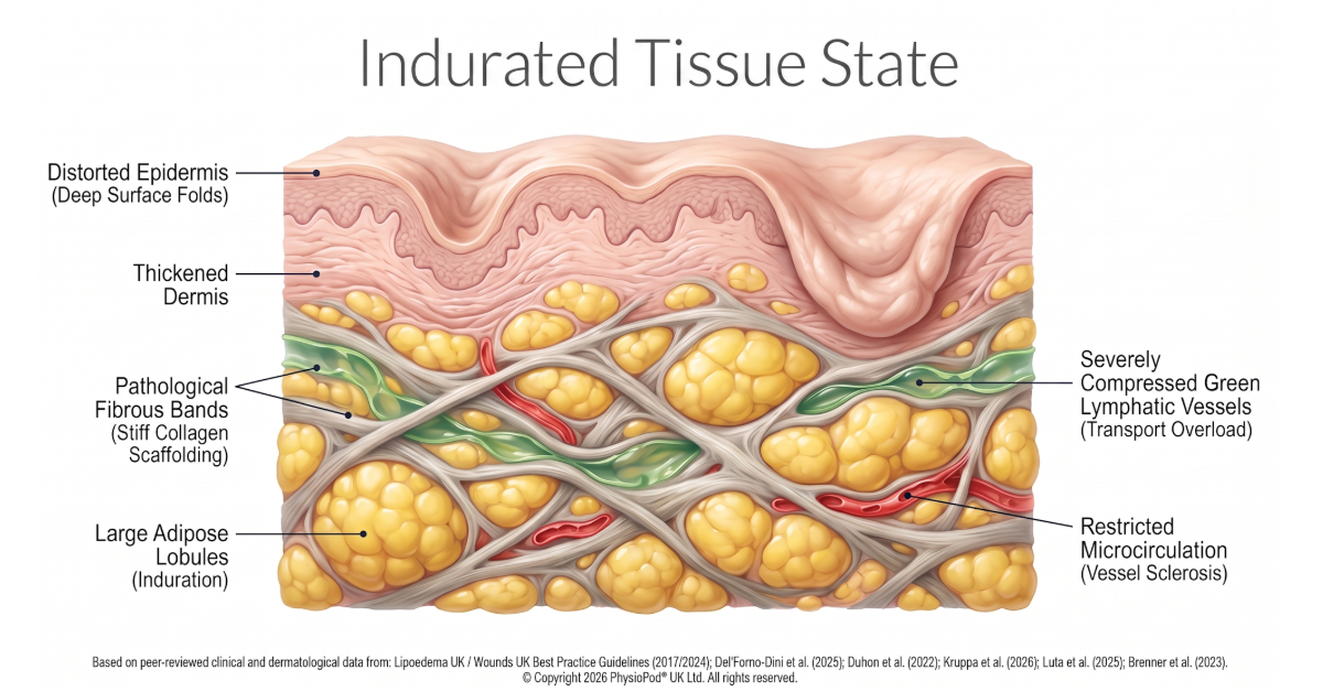 indurated tissue state